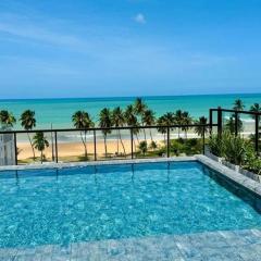 Flat 200mts Praia Cabo Branco pisc vista pro mar