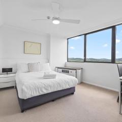 CBD Apt Near Stadium with Mountain Views!