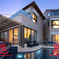 Villa Daniela 5BR heated pool וילה דניאלה 5 חדרי שינה בריכה מחוממת