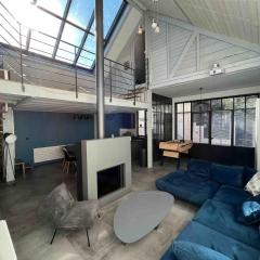 Restored loft in Trouville