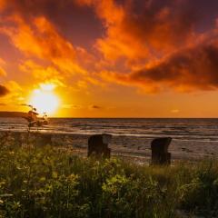 Suite HEIMDALL mit Balkon - Odins Blick Wohnung 7 - Erholung pur am Privatstrand