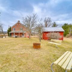 3 Mi to Penns Creek Access Hideaway with Grill!