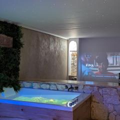 Cottage Lomy avec jacuzzi et sauna privatif