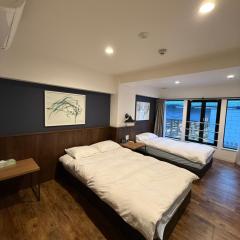 道頓堀から徒歩3分中央区島ノ内にあるツインルーム