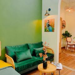 AnHouse - Rattan Apt -Balcony - 2mins toTrainStreet - Washer