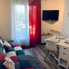 Grizzli rouge - pied des pistes avec parking