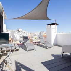 FLORIT FLATS - Ruzafa Attic with Private Terrace