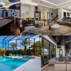 Mansion with Arcade, Theater, Game Loft, Huge Balcony