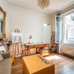Renan - KP - Apt Calm for 2p in Paris 15th