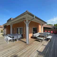 Villa Sur La Dune Moliets, 12 people, beach, golf