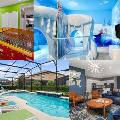 Dreamy Villa with Ice Castle BR, Theater & Game Loft
