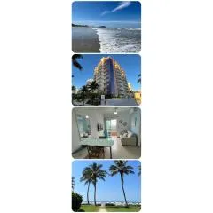FLAT BOULEVARD RIVIERA COM AR A 150 m DA PRAIA ! Aproveite as tarifas promocionais da baixa temporada !