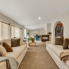 Chic Family Retreat with Game Room backyard with fire pit and minutes to Downtown!