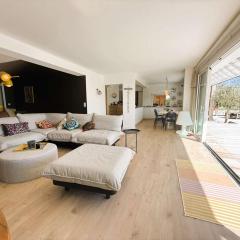 Superbe maison rénovée, 250m de l'océan, 12 pers, terrasse, jardin, proche plage Kerleven et golf - FR-1-481-164