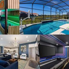 Luxe Villa Near Parks with Theater, Arcade & Dino BR