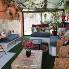 Le Jardin des Rocailles - villa 4 chambres climatisée avec piscine à deux pas d'Avignon