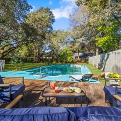 4BR w Private Pool & Fire Pit - 2 MI To Beach