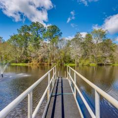 On-Site Pond with Kayaks Pensacola Family Home