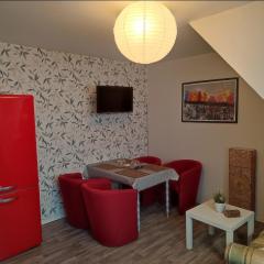 Fachwerkstübchen 4 ZKB Wohnung am Schiedersee für Monteure