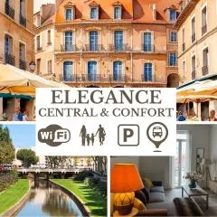 ELEGANCE Castillet - Plein Centre Proche Gare Bus et Transports - IDEAL COUPLE ou PRO - Moderne et Confort - OFFRE SPECIALE