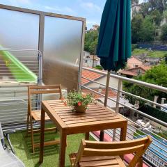 Studio balcon proche mer