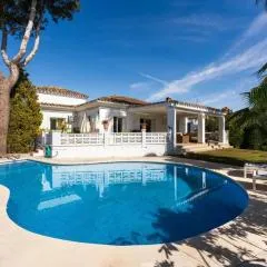 Villa Marbella private pool and sea view
