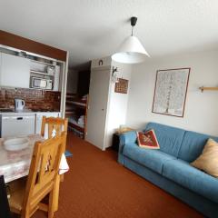 Studio ski aux pieds 22m², animaux acceptés, avec parking - FR-1-445-85