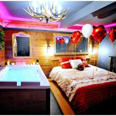 Le Chalet romantique, SPA XXL, Écran cinéma, Lit king size, cascade d'eau