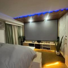 Aesthetic Condo Unit with Cinema Home Theater Japan Technology
