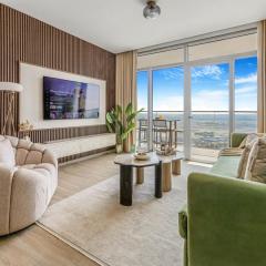 New Beach and Creek View 2BR in Palace Residences