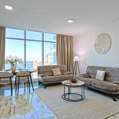 The Art Tower- 1BR, Durres Balcony View, Office,PC