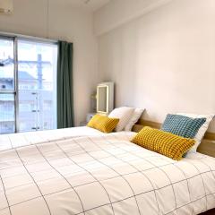 黒門市場徒歩5分 通天閣 難波エリア徒歩圏内 トイレと浴室付き まるまる貸切 エレベーター 4階402