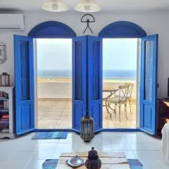 La Atalaya, Terraza con vistas al mediterráneo