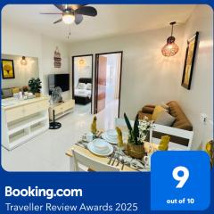 Family Getaway 2BR Condo Near Palawan Airport with Gym - B2 1Kunzite