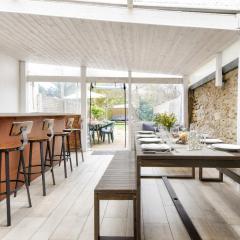 Maison avec jardin pour 8 à 550m de la plage