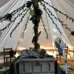 Bohemian Bell Tent Perfect for a Relaxing Getaway near Malaga City