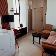 Apartamento de playa y piscina, Mejia