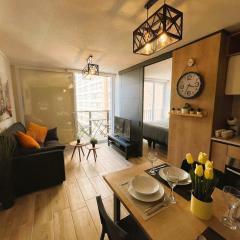 HOM l Departamento Metro Parque Bustamante 2PAX