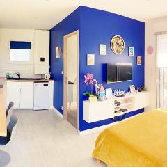 Studio La Fontaine cosy et climatisé 2 personnes