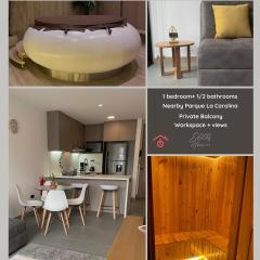 Suite de lujo con balcón en Edificio NEO