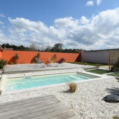Maison pour 10 avec piscine chauffée