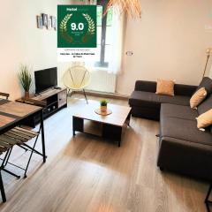 "Cozy Zen" 1 grande chambre - Calme - Arrivée autonome - 6 pers - Parking gratuit