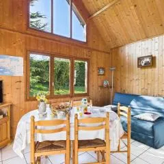 Chalet 2 adultes 2 enfants - jardin et terrasse