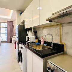 Upscale Studio Apartment Business Bay with Balcony and Free Parking by BelVilla