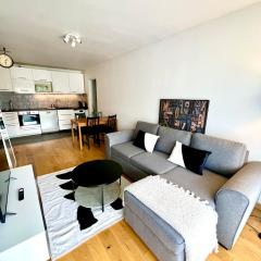 Modern apartment with balcony