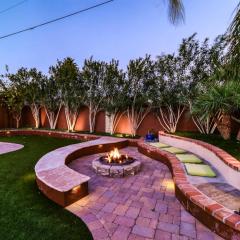 Desert Oasis - Epic Backyard Pool Bocce Firepit