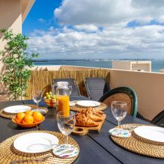 NOVO! Apartamento Vista Mar junto à praia Dona Ana