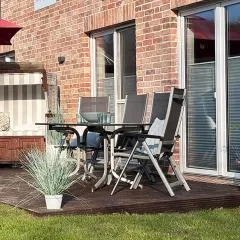 Ferienhaus Stromer mit Hund in direkter Lage zu St Peter Ording urlauben