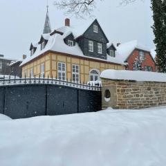Harzträume 2 - Apartment für Familien & Freunde, 2 Schlafzimmer, Altstadtnah, Brockenbahnblick & Parkplatz