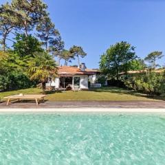 Villa bohème chic avec piscine & jardin au Pyla